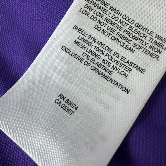 Mountain Hardwear Onata Jacket Women’s Small Purple Full Zip Nylon Lightweight - Picture 6 of 9